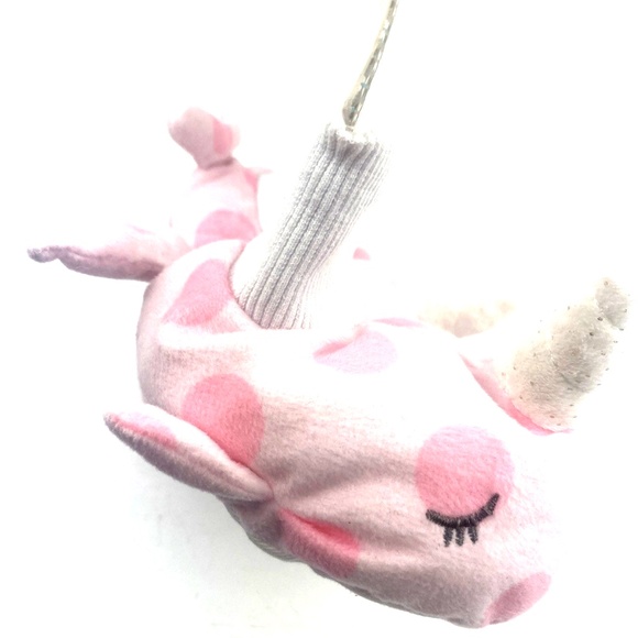 Baby Slippers Girls Size 0/12m Ganz Collection Pink Whale Infant Children Shoes - Picture 4 of 6